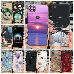 For Motorola Moto G 5G Case Luxury Painted Phone Case Soft Silicone TPU Fundas For Motorola Moto G 5G Plus MotoG Back Cover Bags
