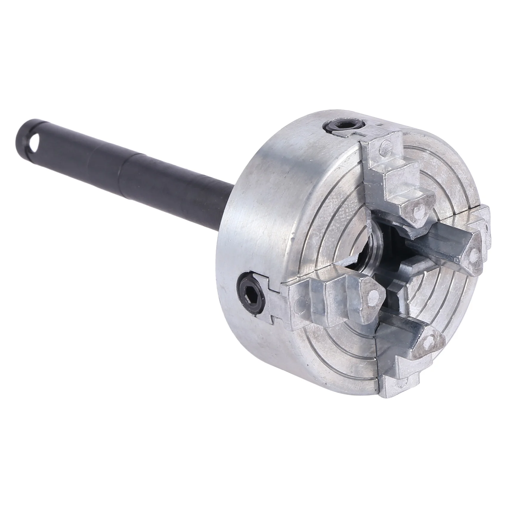A57X NEW Four Jaw Chuck Z011A for Metal Mini Lathe M12X1mm Threaded Back 1.8-56mm/12-65mm Mini Collet Lathe Accessory
