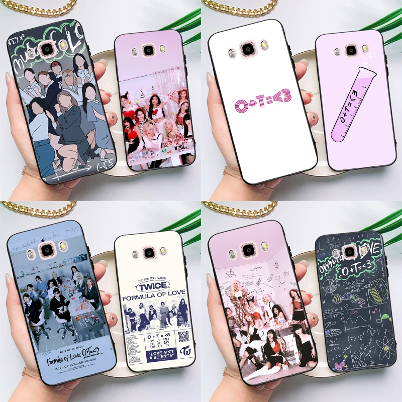 TWICE Formula of Love O+T=3 Kpop Case For Samsung Galaxy J3 J5 J7 2016 A3 A5 2017 A6 A7 A8 A9 J8 J4 J6 Plus 2018 Back Cover