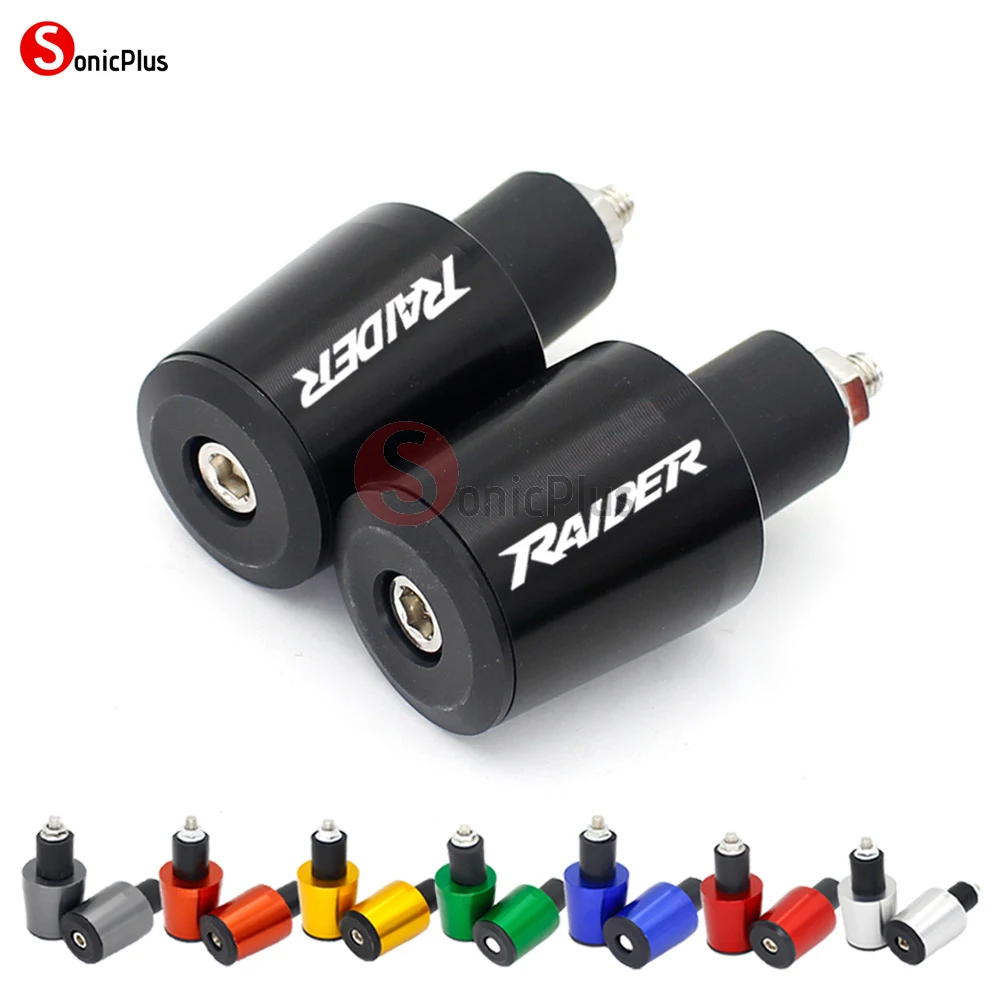 7/8'' 22mm Handlebar Grips End Motorcycle Handle Bar Cap End Plug For SUZUKI RAIDER 125 135 150 raider