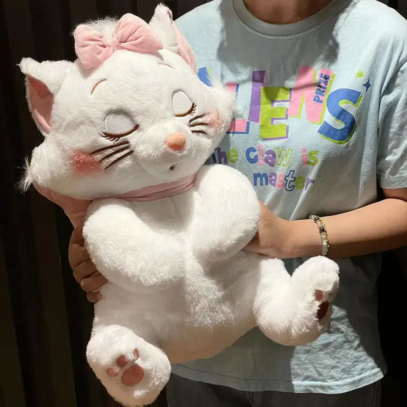 

Disney Marie Cat Sleeping Plush Doll Kawaii Anime The Aristocats Cartoon Lucifer Stuffed Cute Plush Toys Children Birthday Gifts