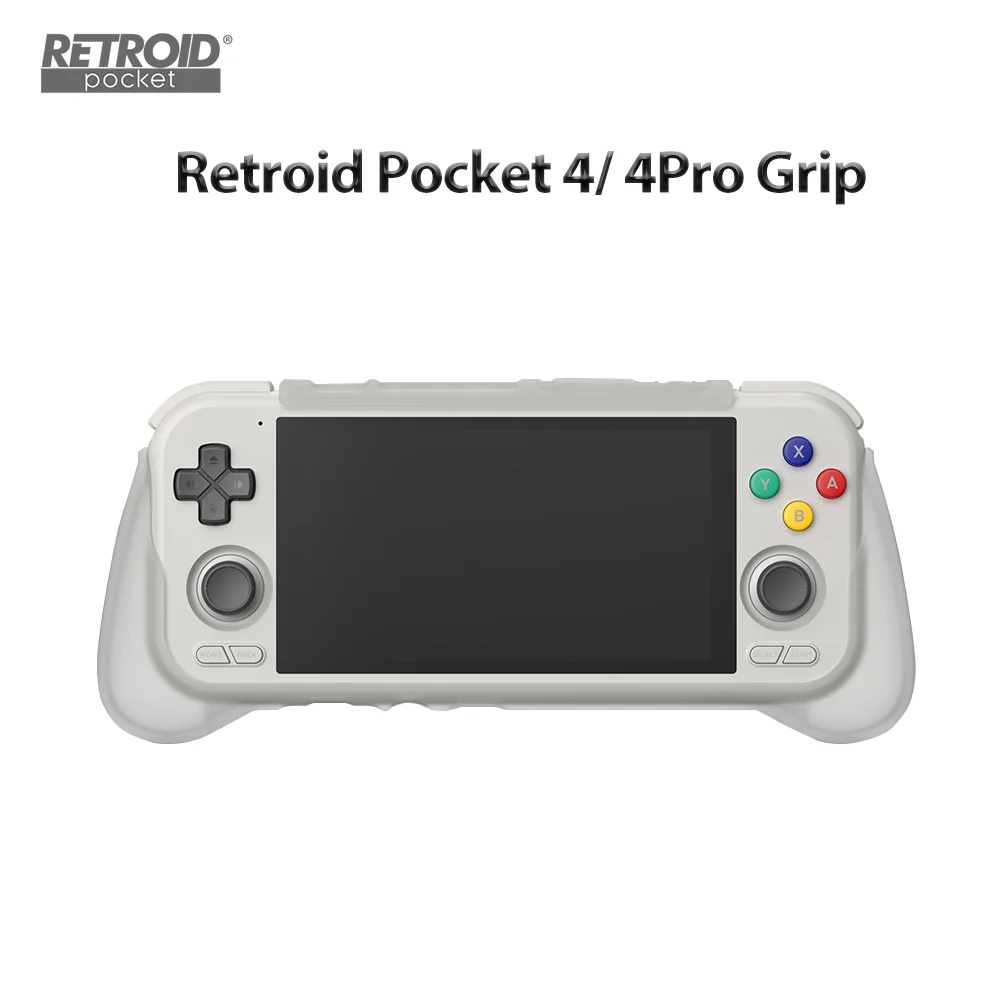 

Original Black Bag and Grip of Retroid Pocket 4 Handheld Game Console Waterproof Carry Bag and Grip for Retroid Pocket 4 Pro