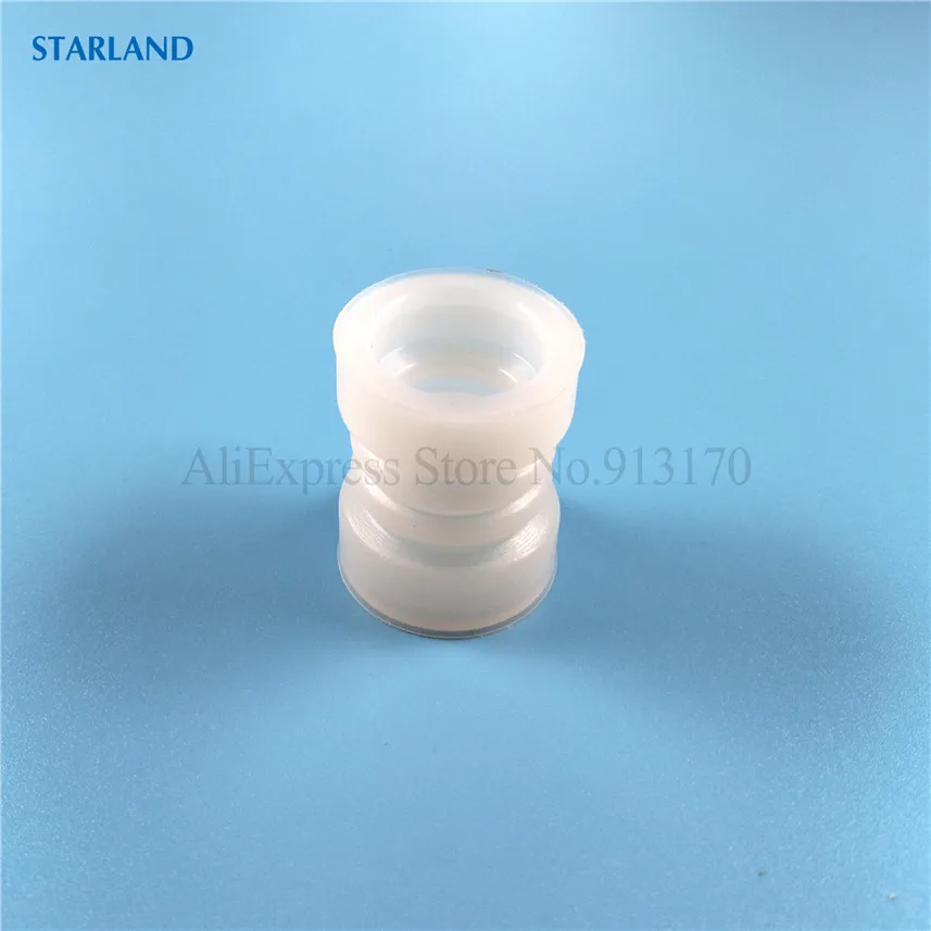 Special White Seal Tube Big Corrugated Sealing Sleeve New Spare Part Beater Rod Ice Cream Machines Accessory Fitting Length 44mm