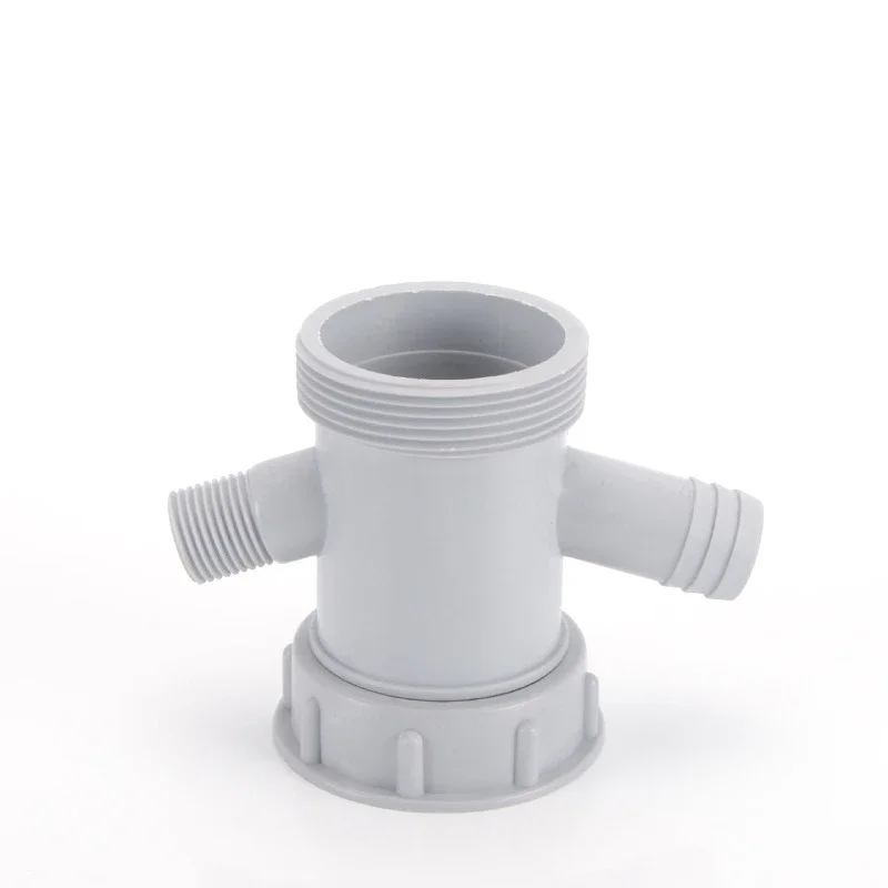 Sink Drain Pipe Adapter Kitchen Basin Sewer Branch Drainage Water Pipe Thread Hose Joint Bathroom Downpipe Accessories