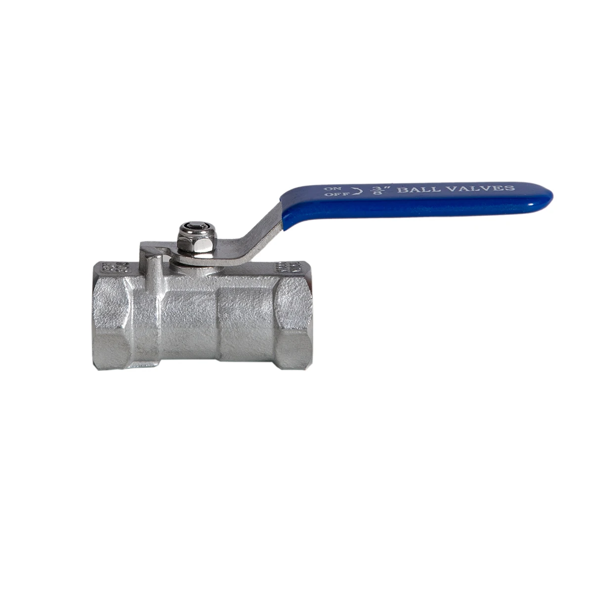 

Stainless Steel Ball Valve 1/4" 3/8" 1/2" 3/4" 1" 1-1/4" 1-1/2" NPT Female Connection 1 PC Standard Port