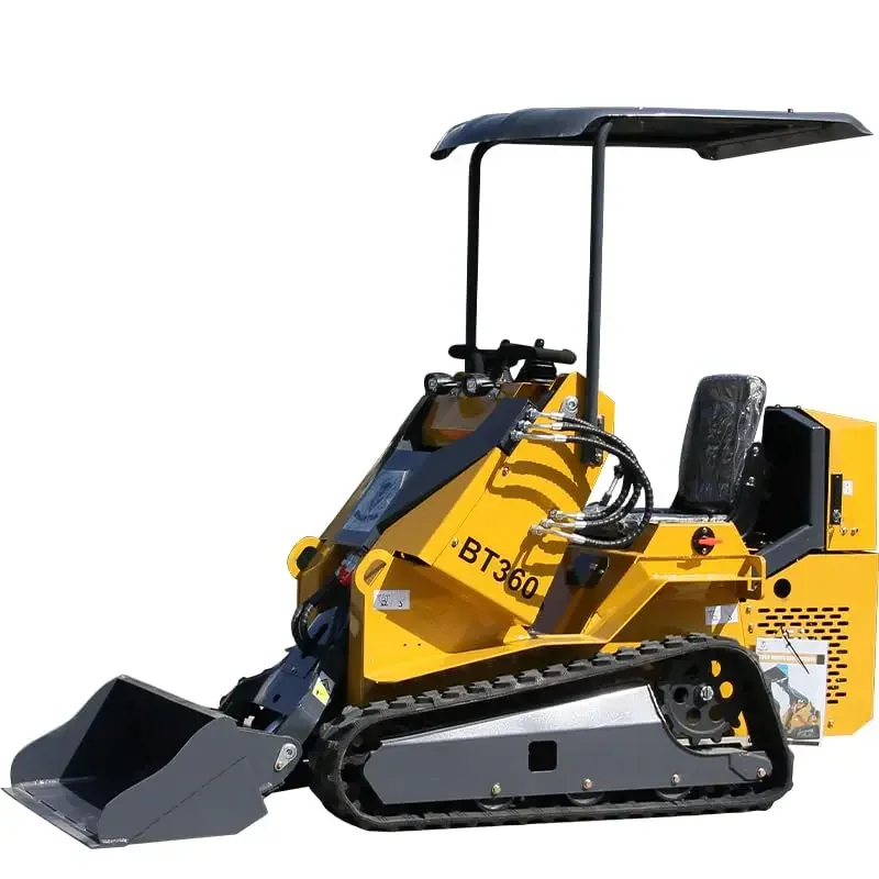 

Ride-on Mini Skid Steer Loader DK360 Track Riding Loader CE/EPA Compliance Engine Multifunctional Loader