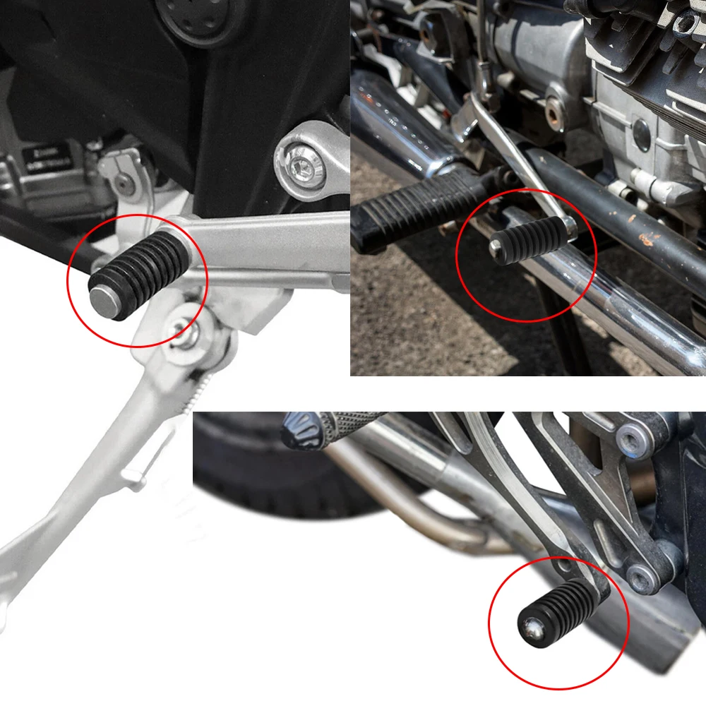 

Gear Shift Shifter Lever Foot Pegs Pad Pedal Rubber Cover For Honda VTR250 CRF250L CRF250X CBR250R CMX250 CMX300 Rebel 1988-2021