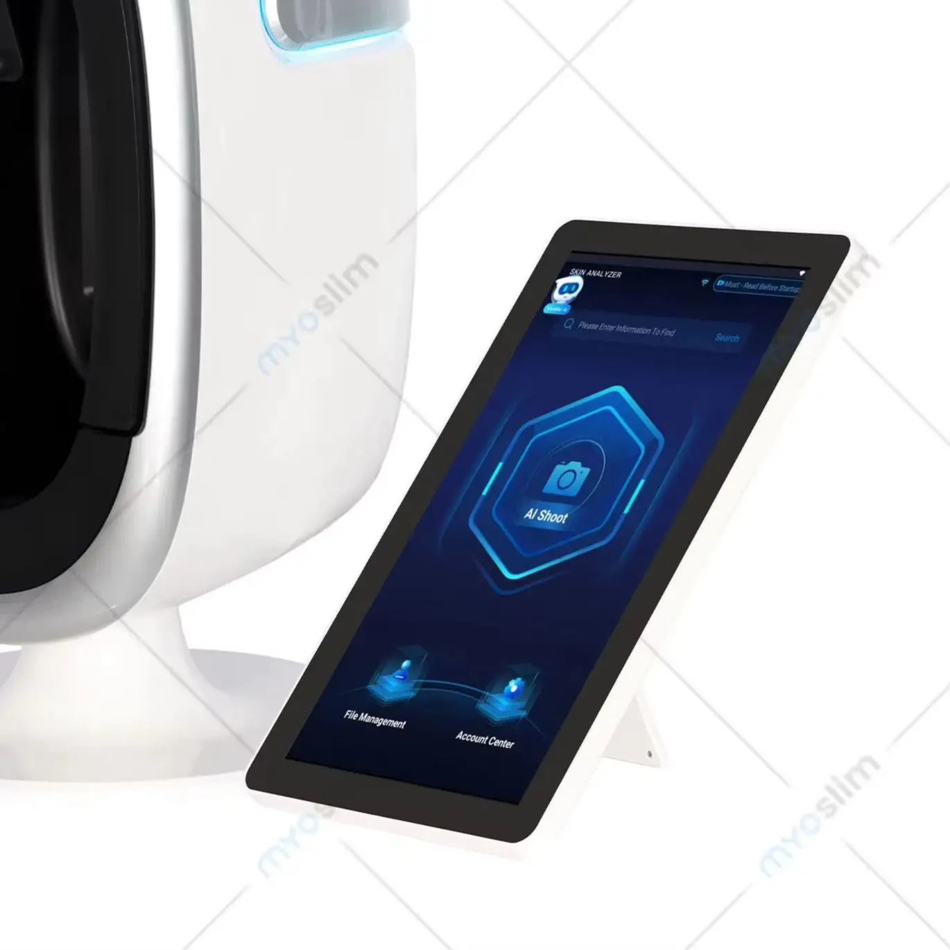 

15.6 inch New 3D Facial Skin Analyzer Machine Skin Analyzer Facial Machine 8 Light Spectrum Skin Analysis Scanner