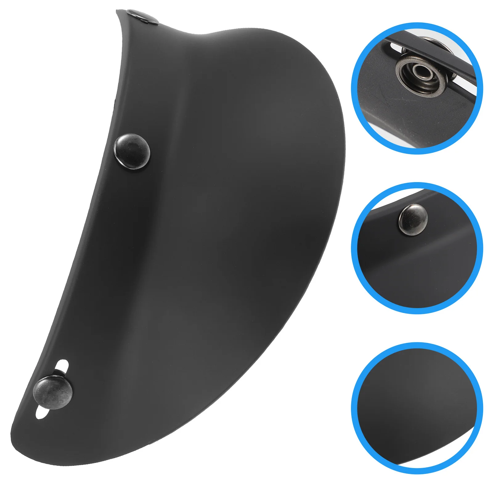 

Retro Classic Visor Detachable Comfortable Fit Outdoor Activity Rain Sun Visor Protective Cover for Cycling