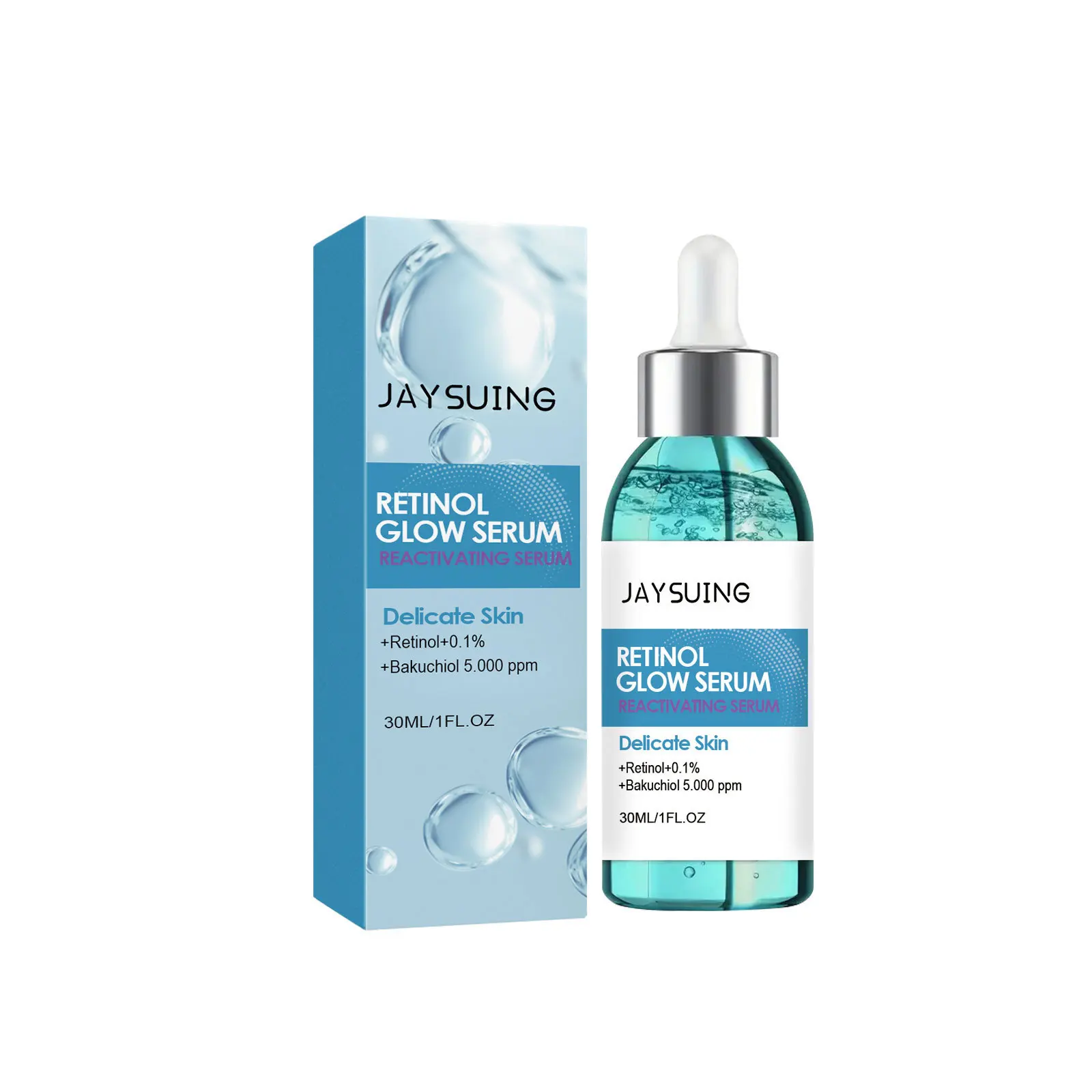Retinol Facial Serum Anti-Aging Reduce Fine Lines Wrinkle Lifting Firming Moisturizing Brighten Skin Tone Facial Essence