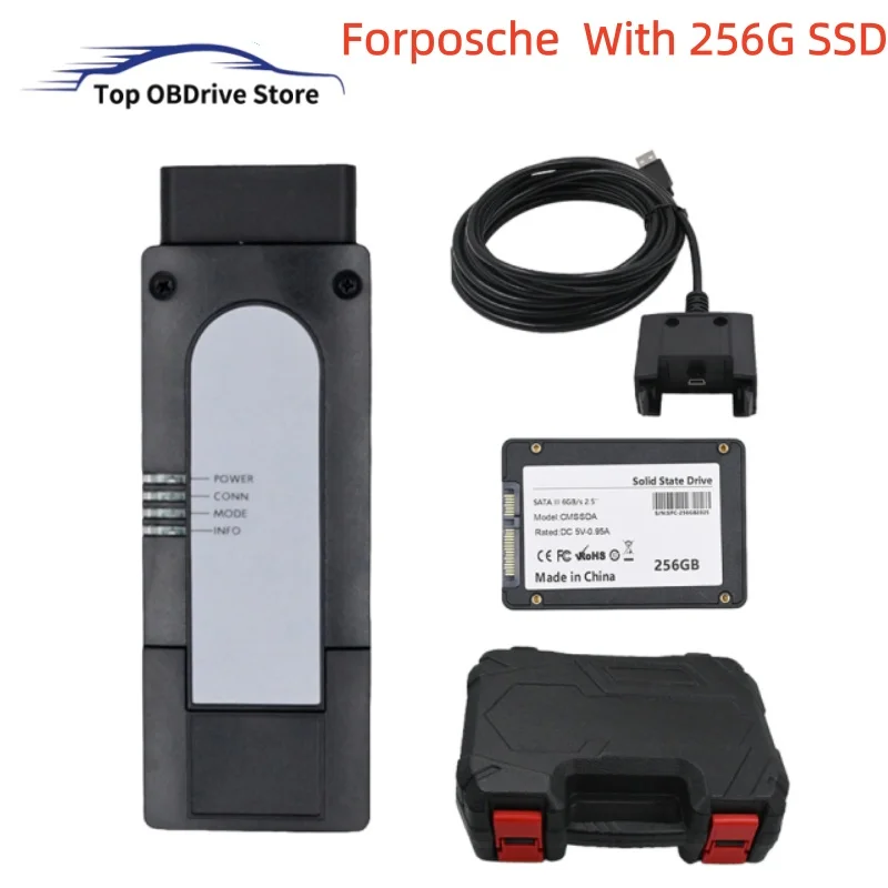 Newest VCI for porsch with piwisii 256G SSD Professional OBD2