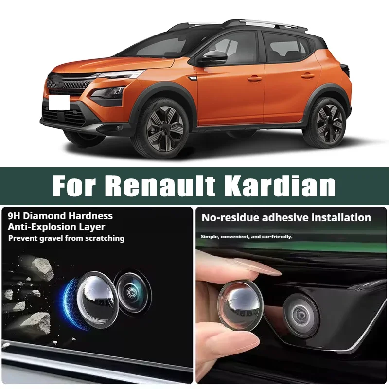 

Car Camera Lens Protector 2PCS Rear View Backup Camera Cover Camera Protection Anti Scratch Waterproof For Renault Kardian
