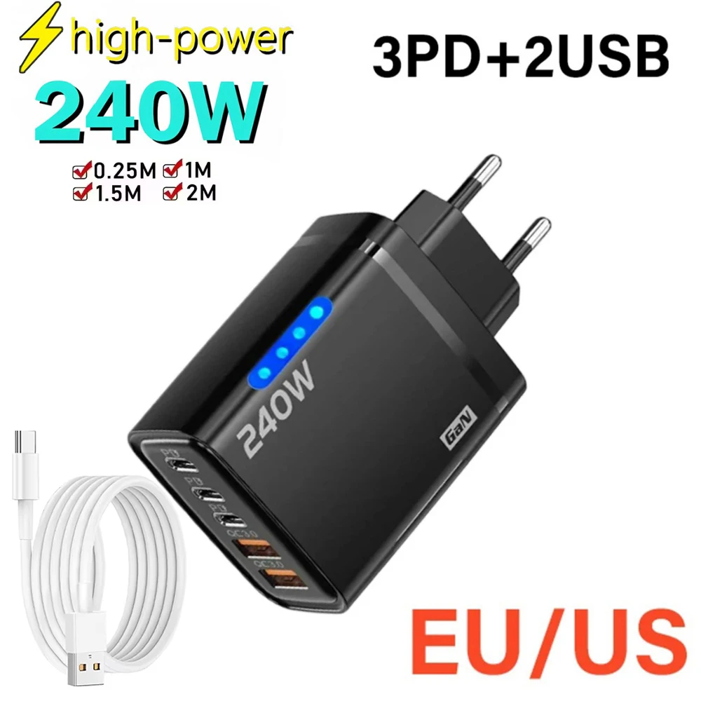 240W Usb C Gan Char…