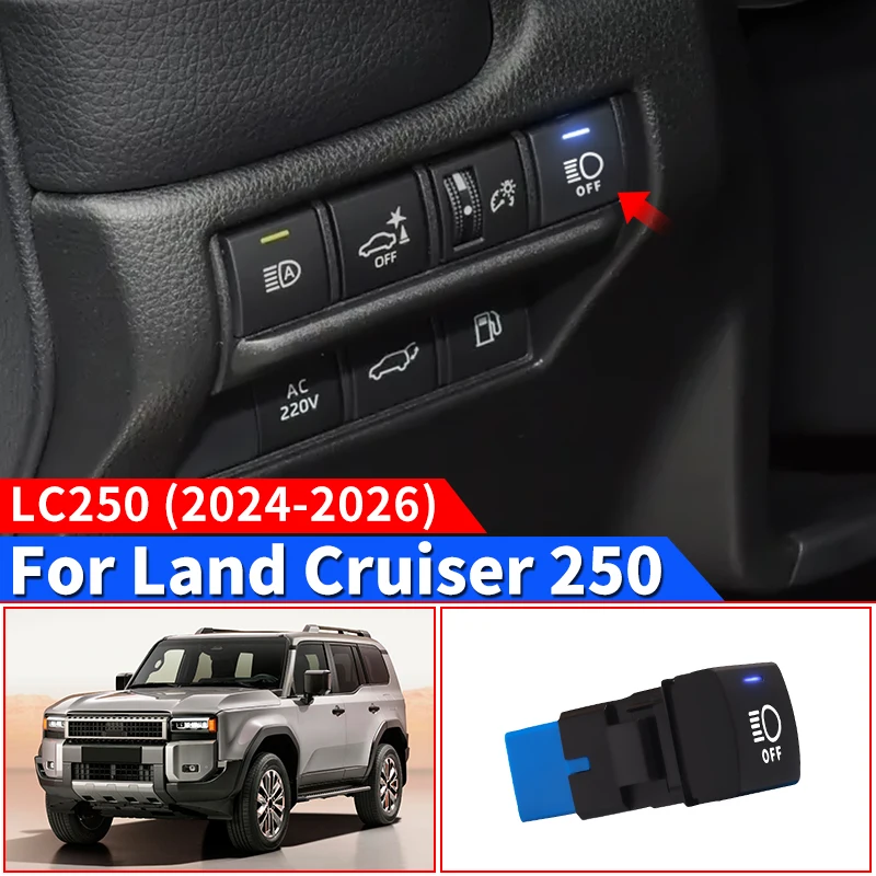 

For Toyota 2024 2025 Land Cruiser Prado 250 LC250 Automatic Headlight Off Module Car Accessories Power Saving Device Auto Parts