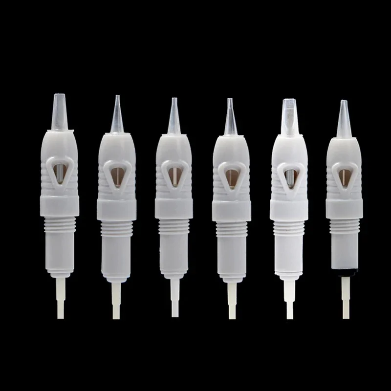 10pcs Screw Tattoo Needles Microblading Cartridge Needle for Charmant Device Permanent Makeup Machine Pen Tattoo Machine