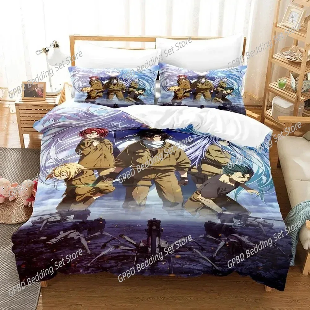 

Cartoon 86-Eighty Six 3D Bedding Set Duvet Cover Pillowcases Single Twin Full Queen King Size Home Decor Quilt Boys Gift