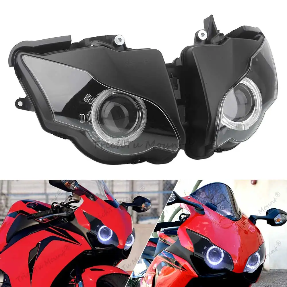 

Motorcycle Accessories Headlight Front Headlamp LED Light Hi/Lo Beam Projector Headlight Assembly For Honda CBR1000RR 2008-2011