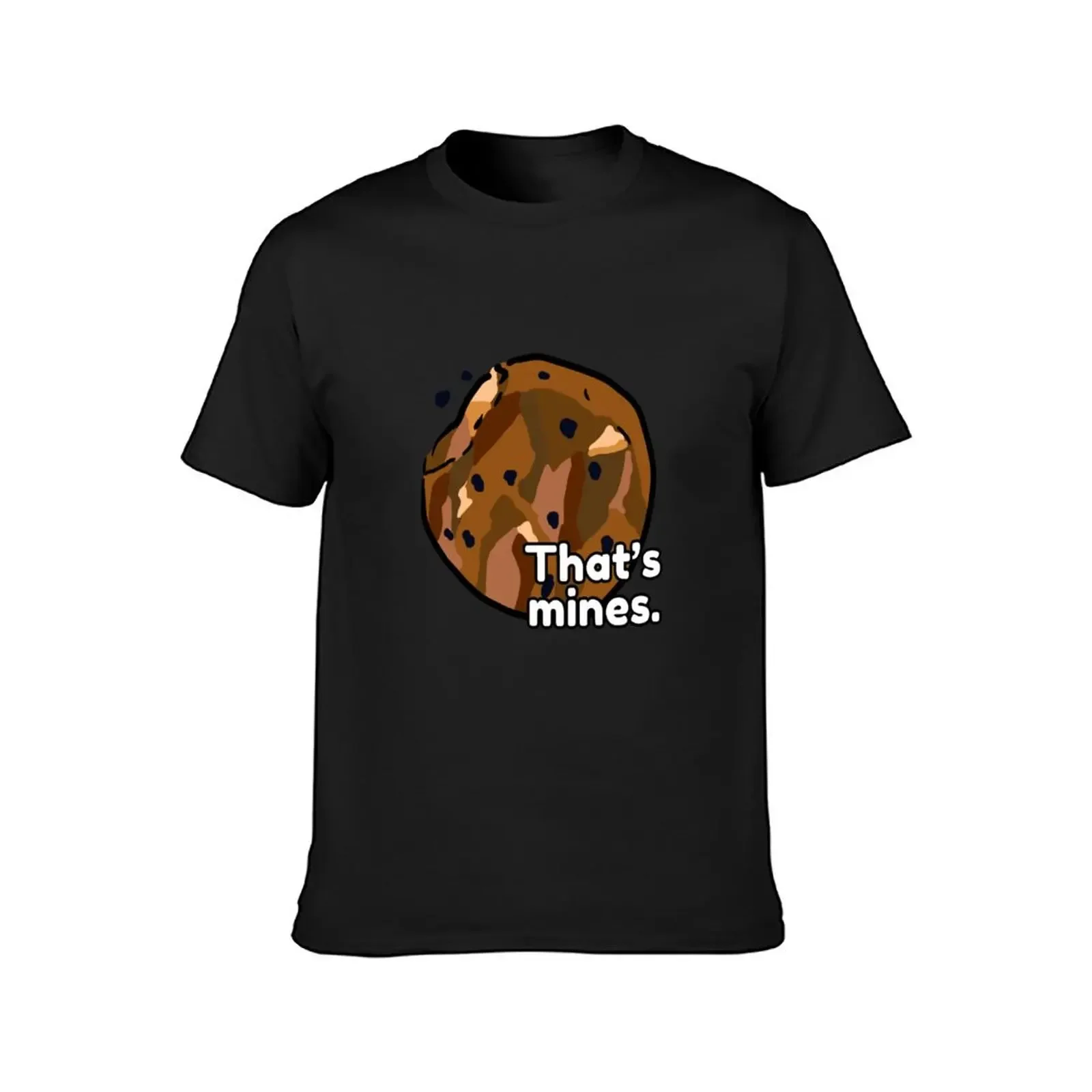 “That’s mines.” - Cookie T-Shirt oversizeds boys animal print street wear shirts graphic mens cotton t shirts