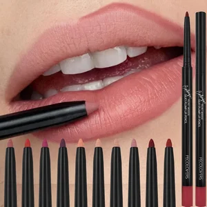 1pc Nude Brown Lip Lip Pencil 12 Color Red Contour Tindo Labor 10 mejores ventas Medora Matte Lipstick - №6