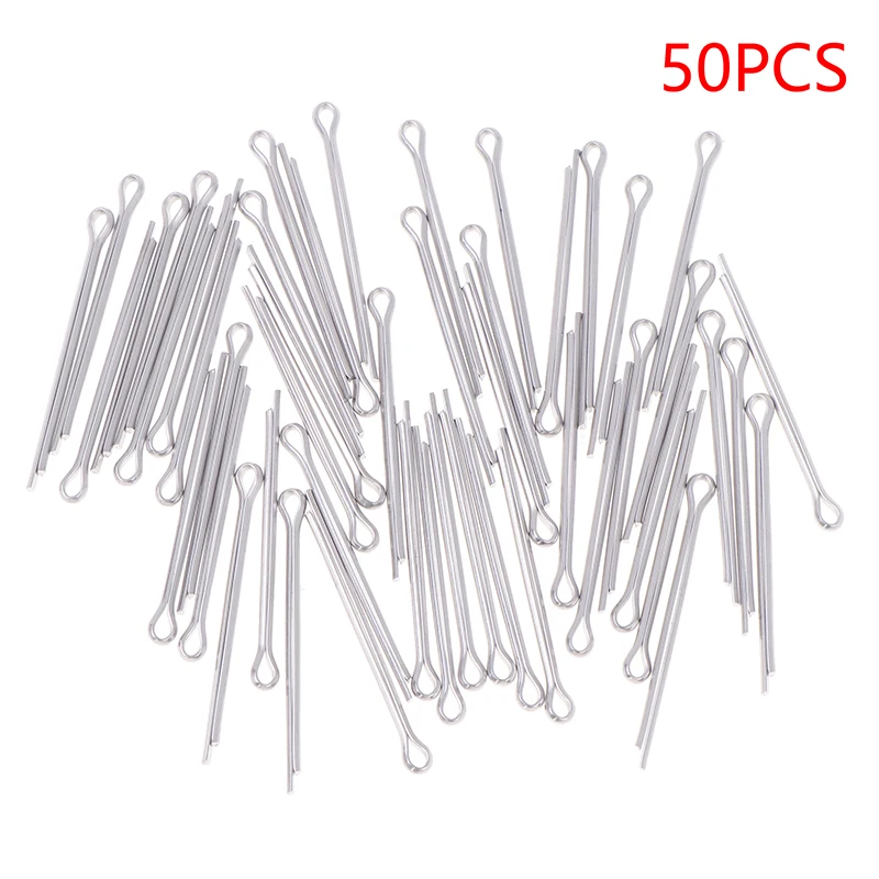 50 Pcs Propeller Split Pins 50mm 316L Stainless Steel For Motorcycle Outboard Motor Propeller Pin