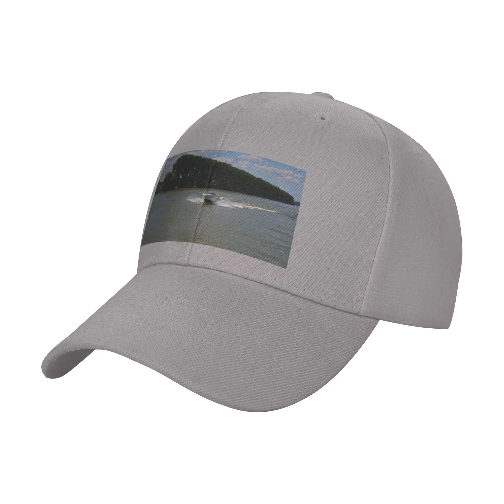 High Speed Motor Boat Trendy Baseball Cap Dating Plastic Buckle Baseball Cap