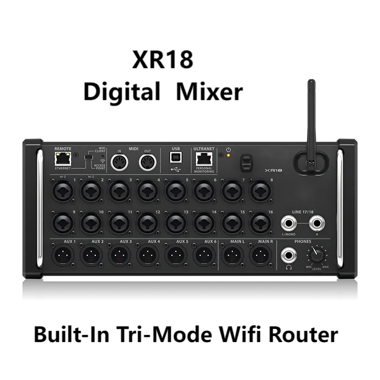 

XR18 Digital Mixer For Karaoke 18 Consola Soundvoice Digital Mixer