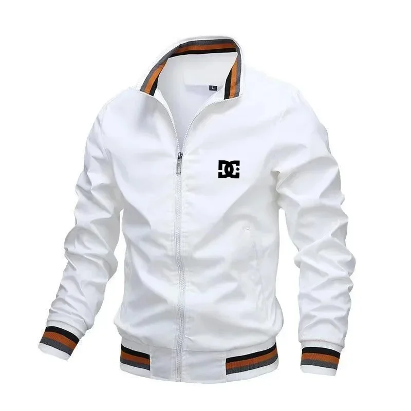 Men's Jacket 2026 Outdoor Top Spring/Summer High Quality Fashion Casual Letter Pattern Printed Baseball Jacket