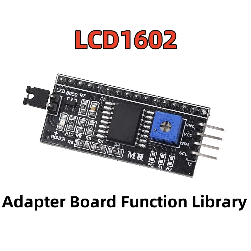 IIC/I2C/Interface LCD1602 Adapter Board Function Library LCD2004 Adapter Version PCF8574 Expansion Board