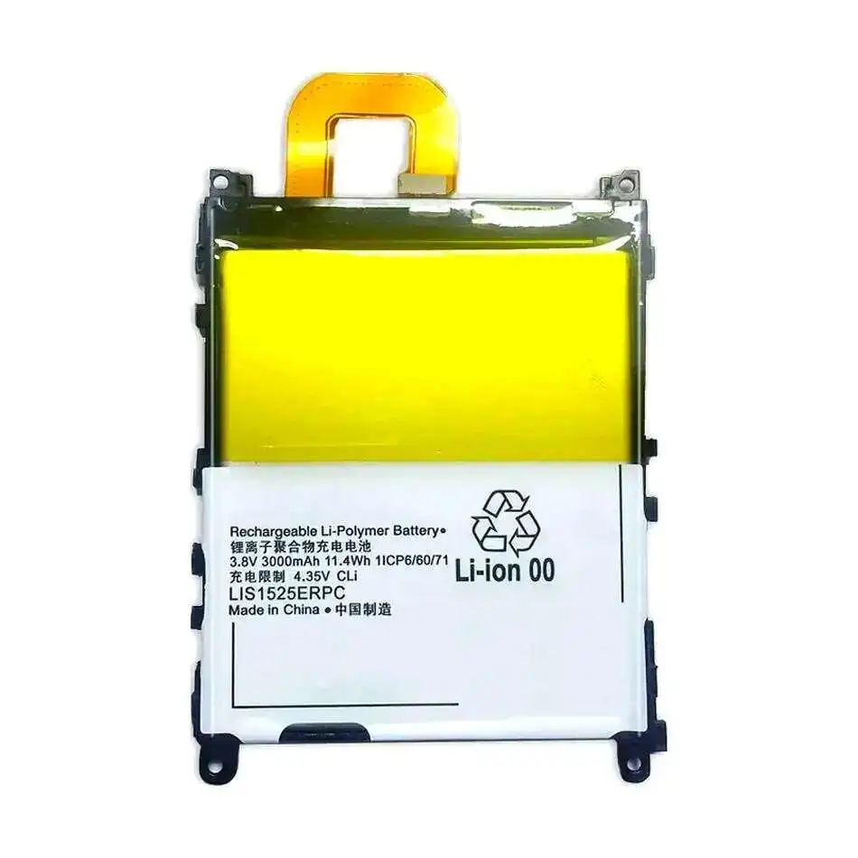 

Mobile Phone Battery LIS1525ERPC AGPB011-A001 3000Mah For Sony Xperia Z1 I1 L39h Honami SO-01F C6902 C6903 C6906 C6943