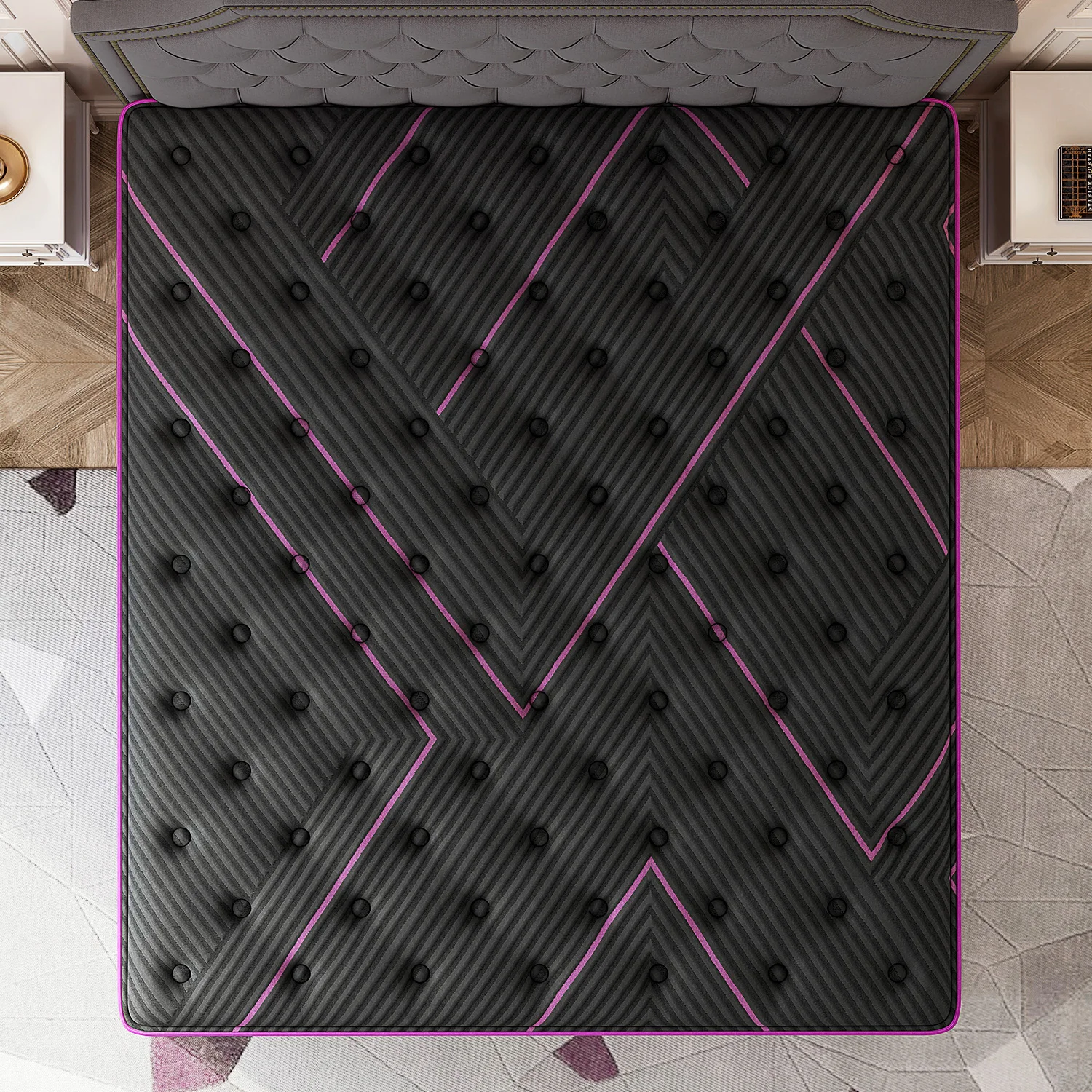 Fiberglass-Free Cooling Hybrid Mattress 5