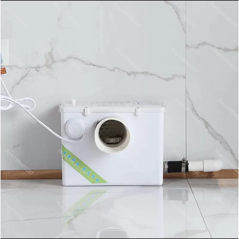 500W Automatic Sanitary Pulverizer Pump for Toilet Sink Bathtub Septic Tank Sewage Grinder