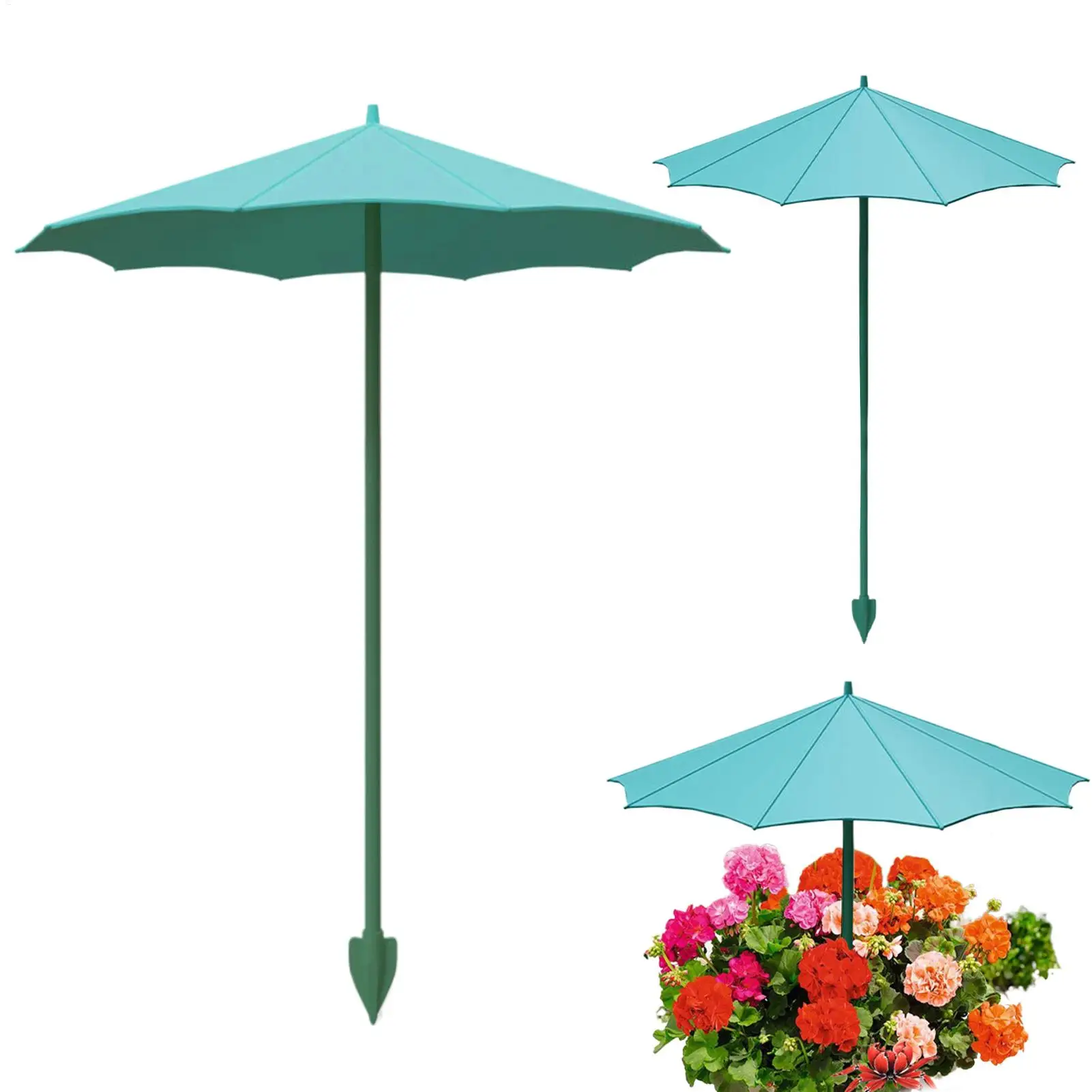 3Pcs Plant Shade Umbrella Weather proof Sunshade Cloth Outdoor Plant Flowers Potted Sun Protection Outdoor Garden Supplies