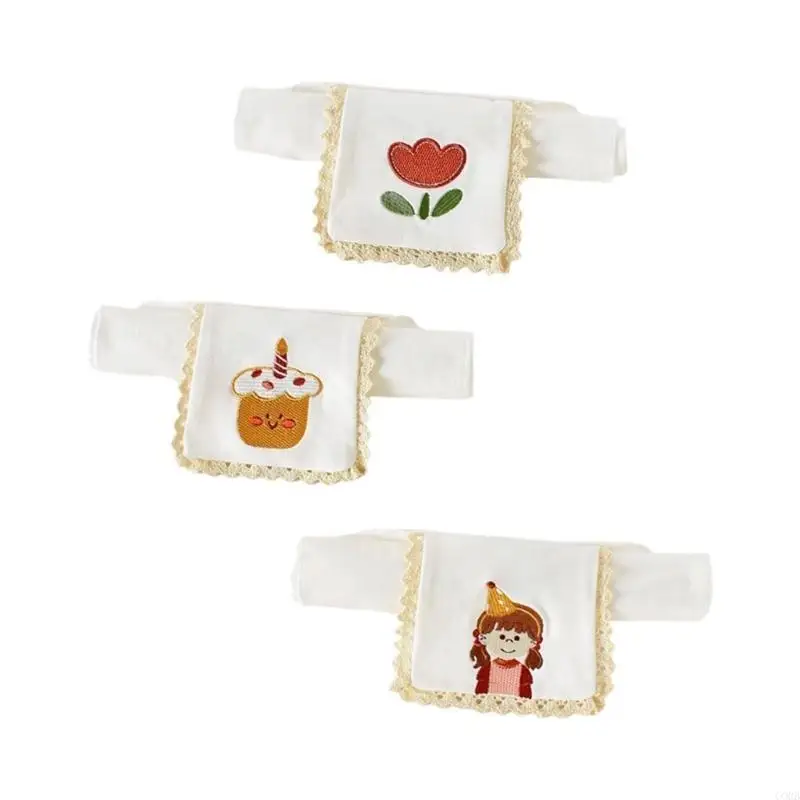 CORB Pack of 3pcs Cotton Kids Absorbent Back Towel Machine Washable Lightweight Design for Kindergarten Play Comfort