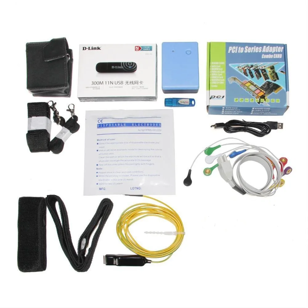 CONTEC8000S Stress ECG Systems,Wireless Exercise 12-Lead ECG Recorder Software CONTEC