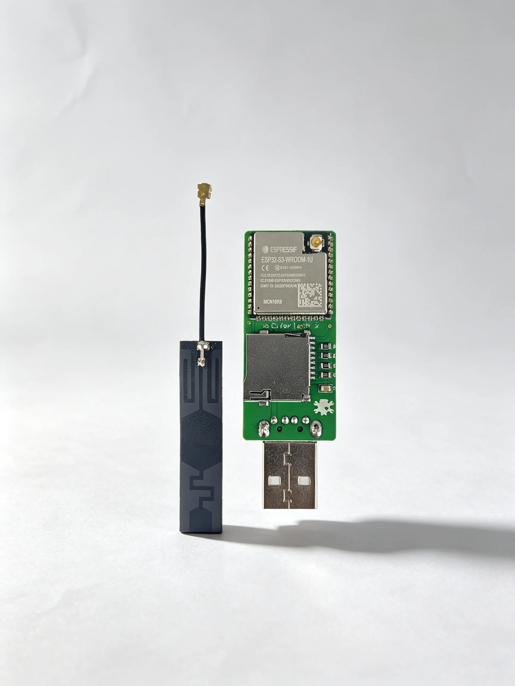 ESP32‑S3 v2.0.0 Open‑Source USB Development Board Module, External Antenna SD‑Card Slot for IoT Projects