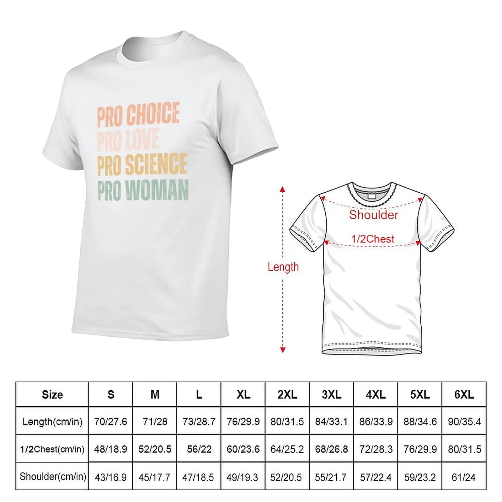 Pro Choice Pro Love Pro Science Women T-Shirt t shirt man luxury graphic t shirts for man T-Shirt