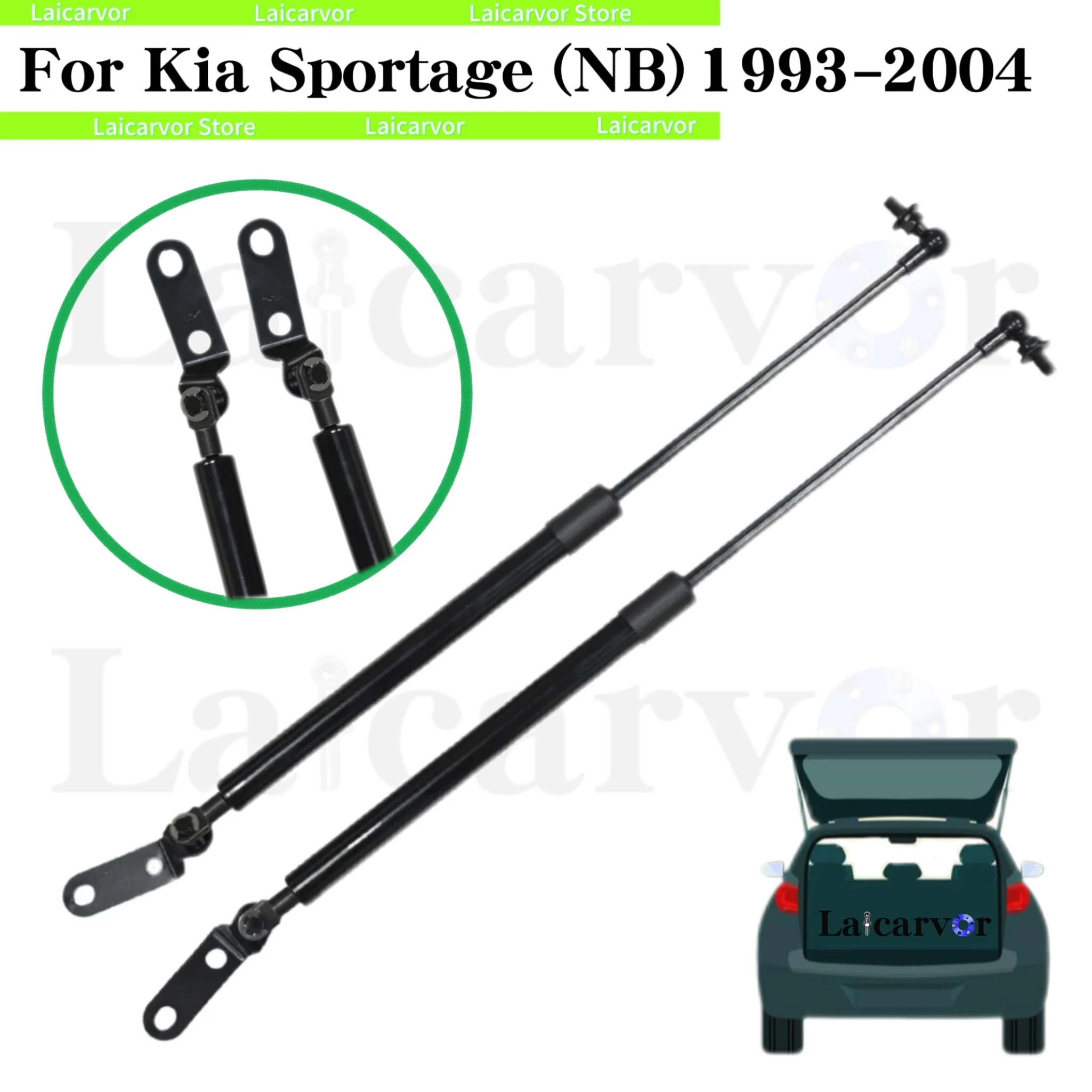 

2 шт. стойки багажника для Kia Sportage 1st NB7 Wanli Sportage SUV 1993-2004, подъемник задней двери, поддерживает газовую пружину, амортизатор