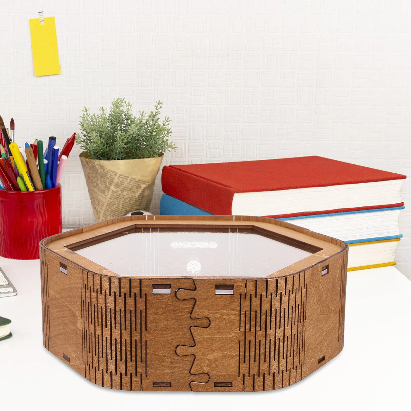 

Wooden Piggy Bank Large Capacity Money Savings Jar Clear Number Targets Printed For Kids Adults Home Decor Storage