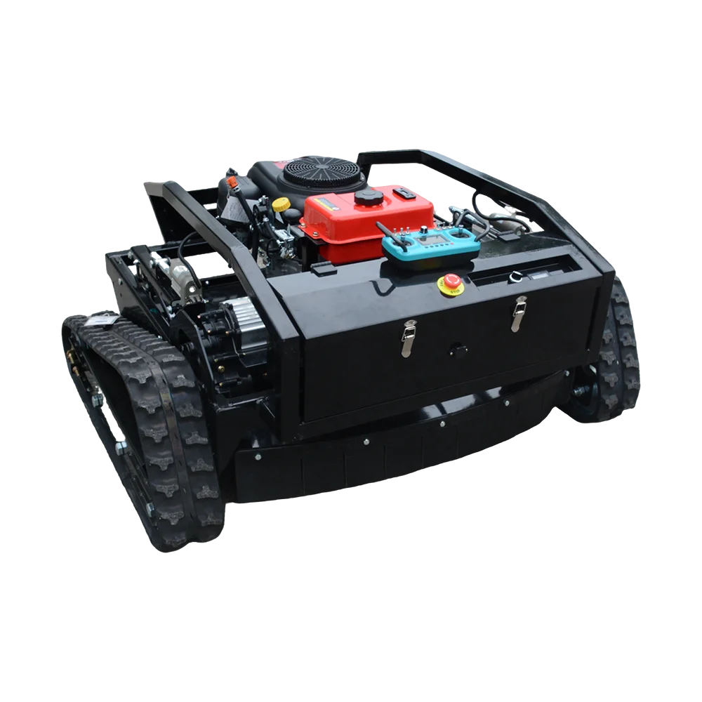 Remote Start Wireless Control Rasenmäher Rc Slope Mowing Track Typ Schneemesser Fernbedienung Maschine Jäten Maschine