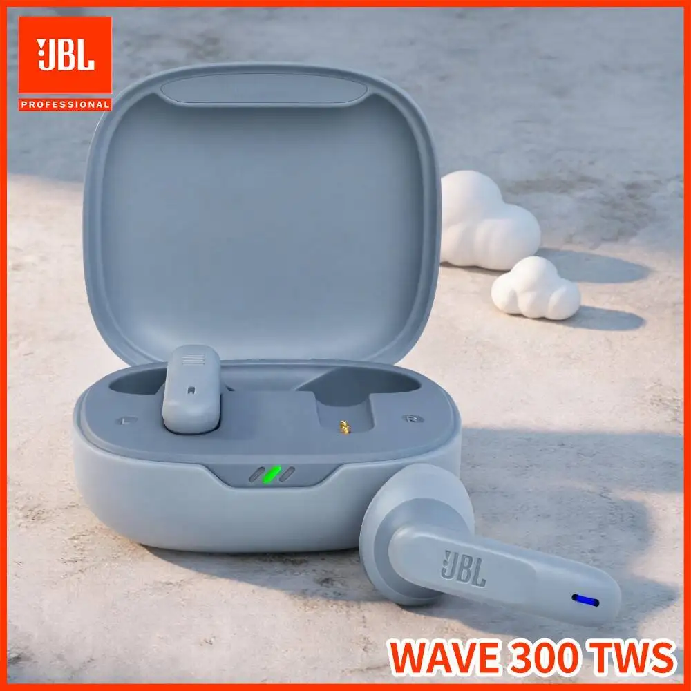 JBL Wave 300TWS Bluetooth5.2 Wireless TWS Earbuds 12mm Dynamic Driver Touch Control Voice Assistant Support Outdoor Earphones