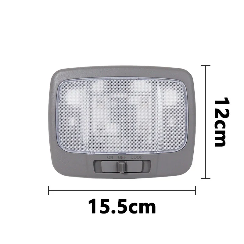 1 PC Center Room Lamp Assy Reading Lamp Gray/ Beige For Kia Sorento 2006-2009 Overhead Console Room Lamp Assy 928503E500