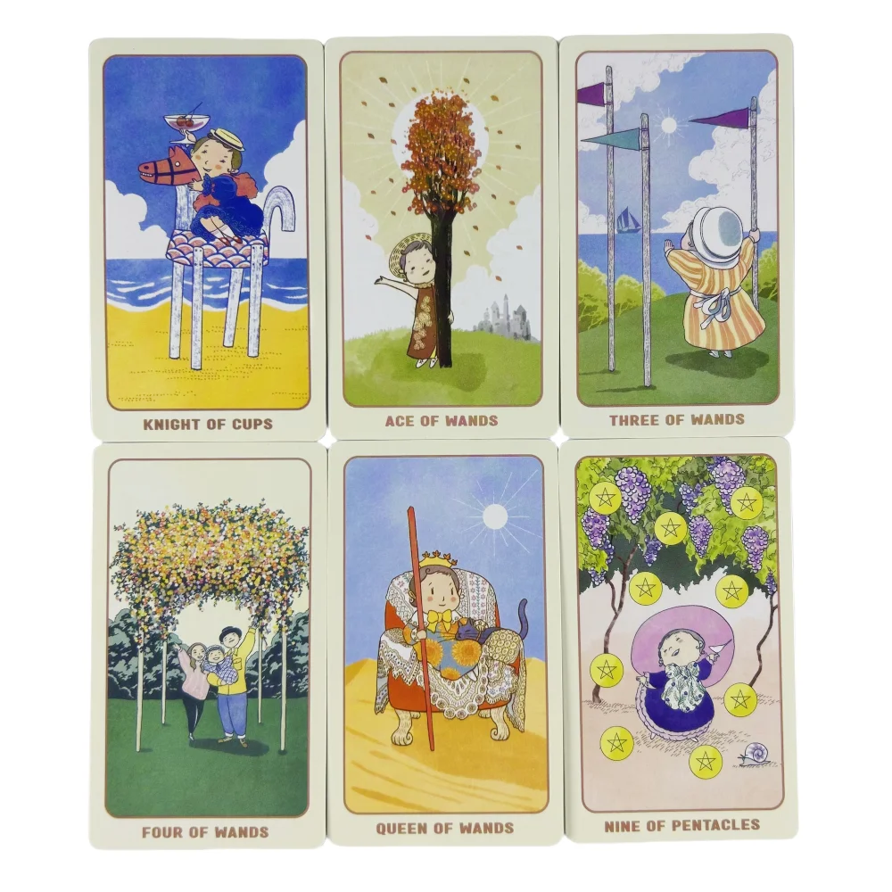 1pc ARI 타로 데크 카드 엔터테인먼트 카드 가족 모임 운세 오라클 보드 게임 카드 놀이