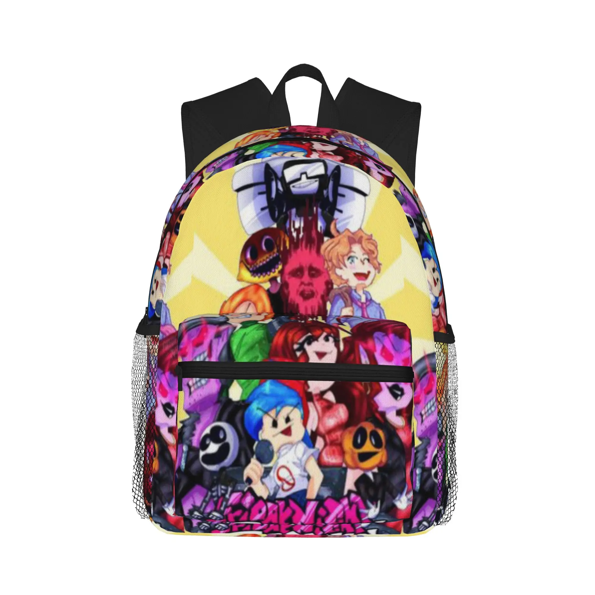 Friday Night Funkin Newgrounds  Casual Backpack for Students and Adults Bag