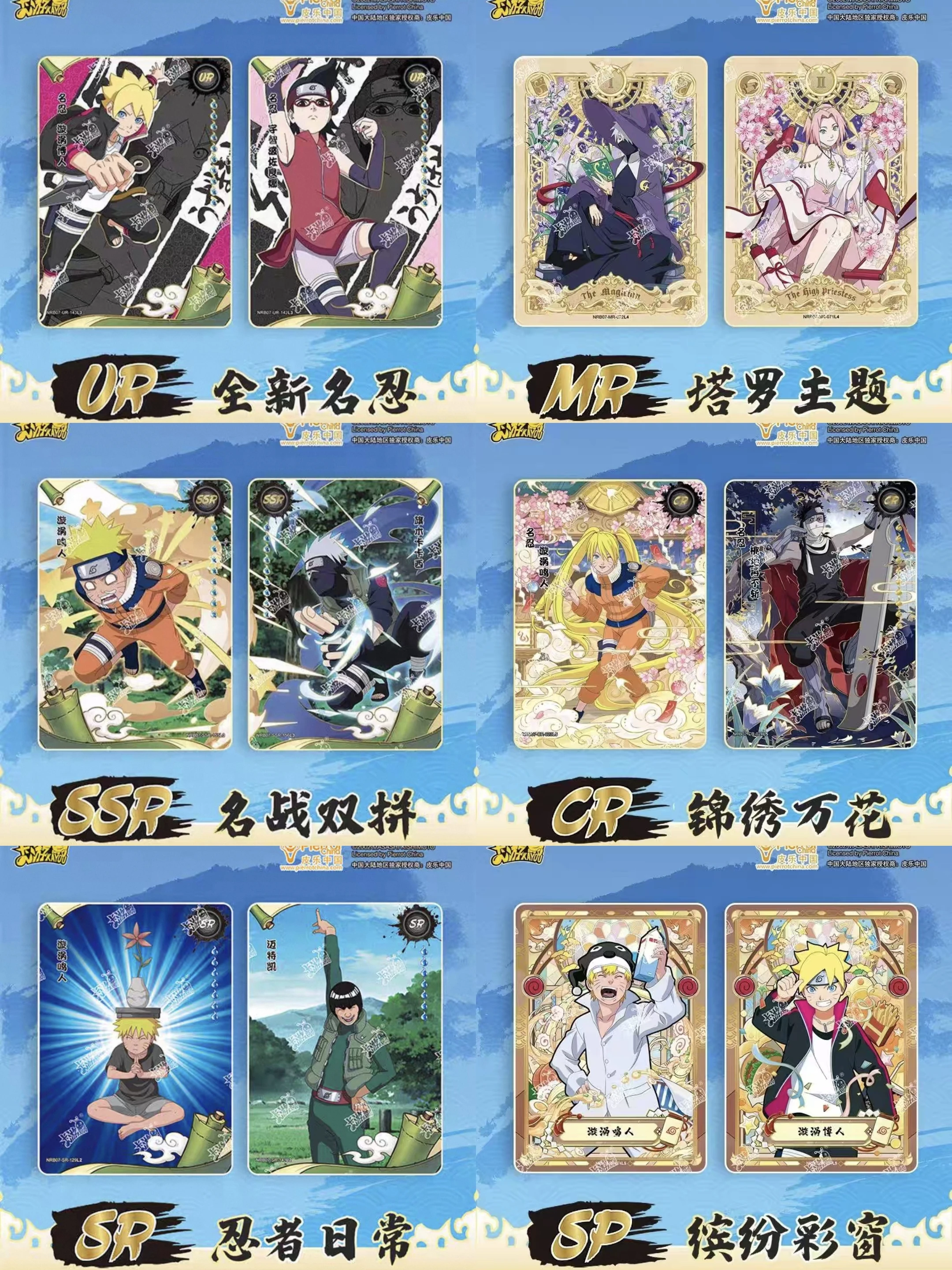 KAYOU Oryginalne Karty Naruto w Pudełku Anime Figurka Karta Booster Pack Kolekcja Sasuke Karta Flash Zabawka Prezent Urodzinowy Świąteczny dla Dzieci — Zdjęcie 2 z 2
