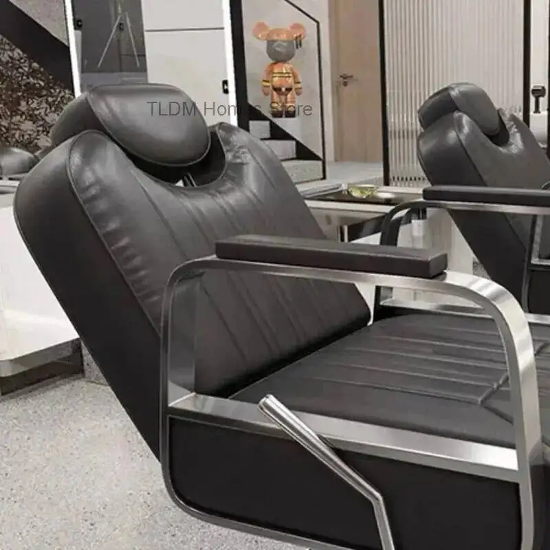 Coiffeuse Specialty Swivel Multifunction Premium Universal Premium Barber Chair Barber Modern Chaise Chair Adjustable Furniture