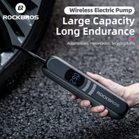 ROCKBROS Bike Electrical Air Pump 150PSI Fast Inflation 2600mAh For Cycling Motorcycle Ball Car Pump MTB Road Bicycle Accessorie