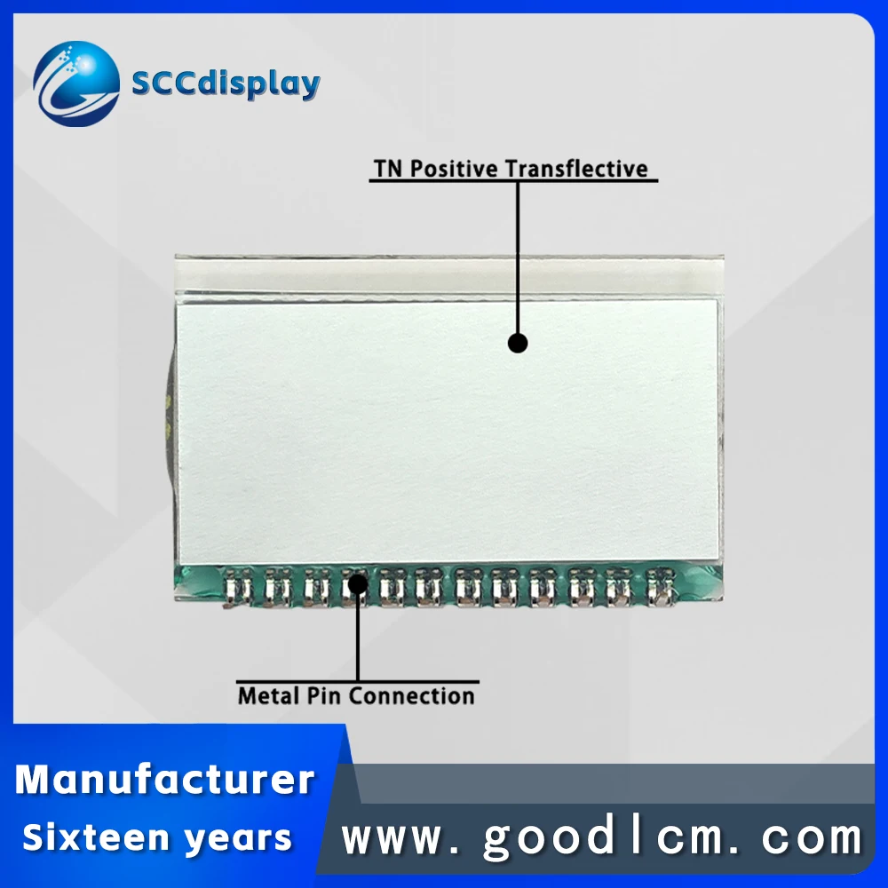 Customized LCD Segment Code Screen SJXD-T70230H1 7-segment LCD Display Manufacturer Mold Design Instrument Electronic Screen