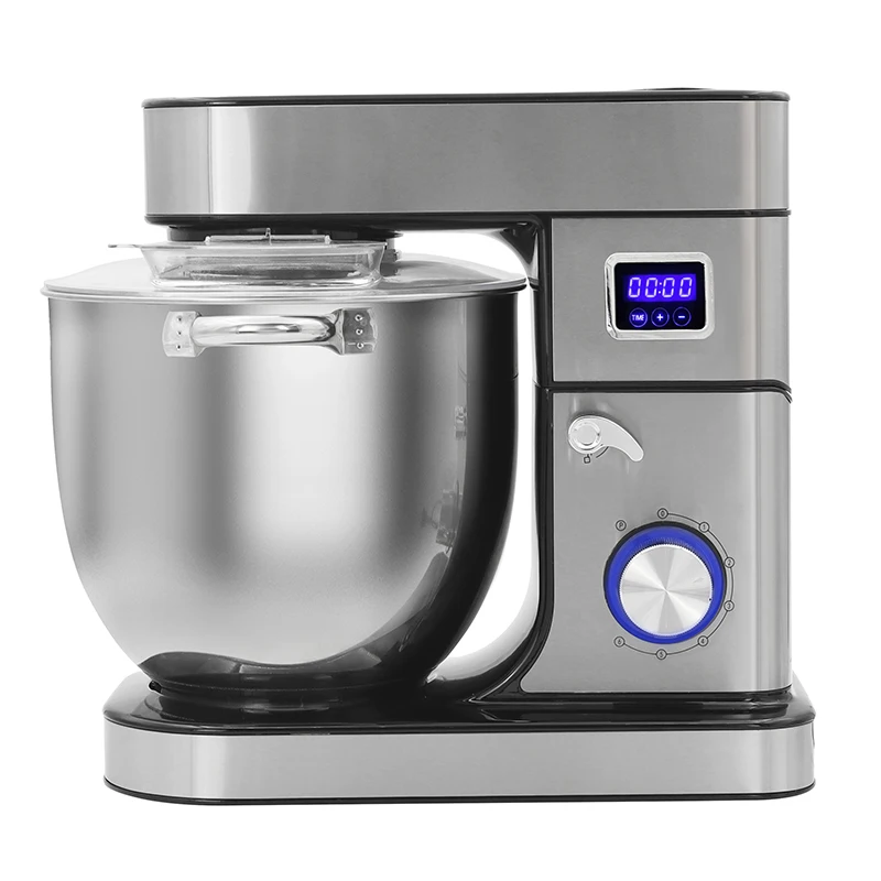 Máquina de Chef de Material de acero inoxidable, batidora de huevos, batidora eléctrica, batidora de alimentos y masa con pantalla Led
