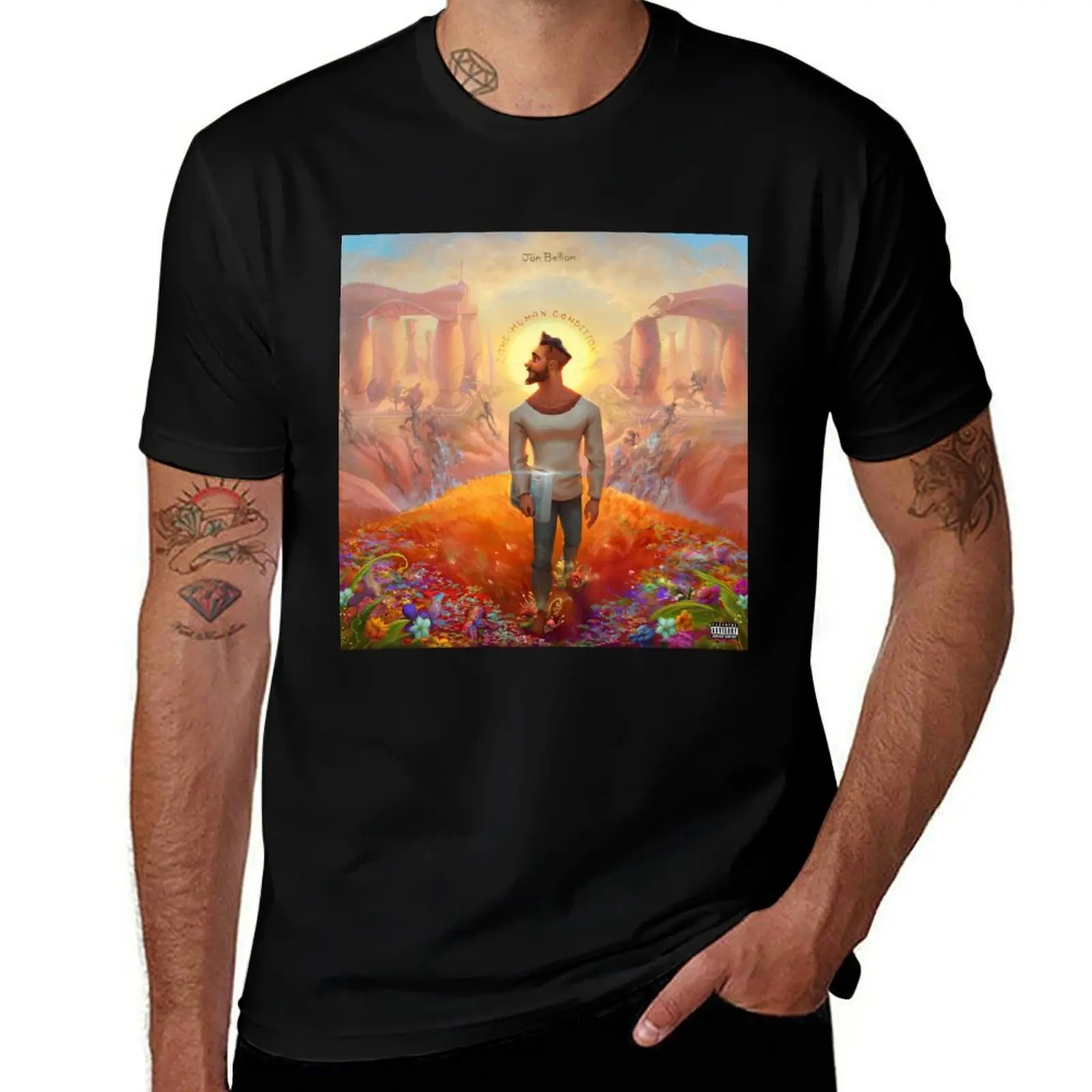 

jon bellion human condition tour 2019 2020 musuhmu T-Shirt t shirt man casual funny t shirts cotton T-shirt