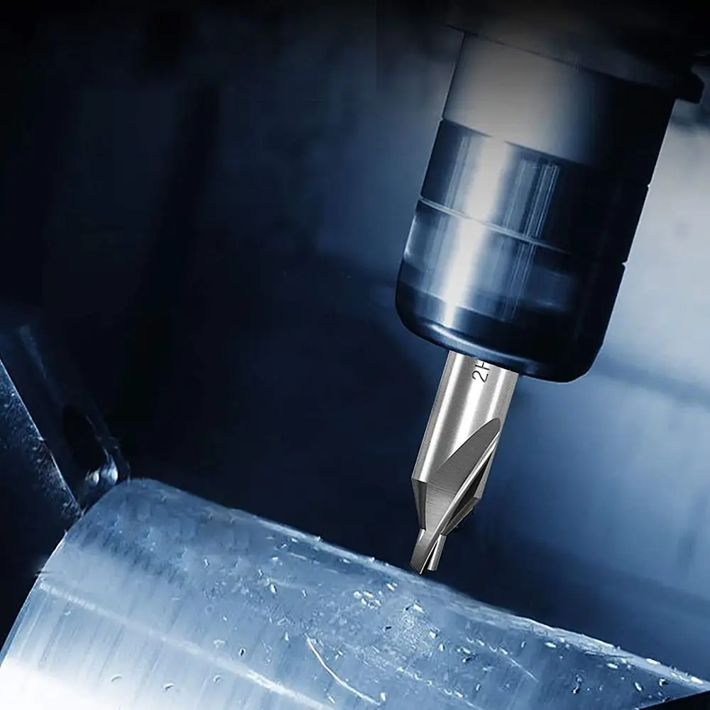 Utensili di perforazione per apri fori multifunzionali Svasatori per punte spot Punta angolare Punta da trapano Punta centrale Trapano centrale combinato HSS